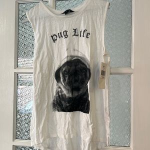 NWT French Connection Pug Life Tank